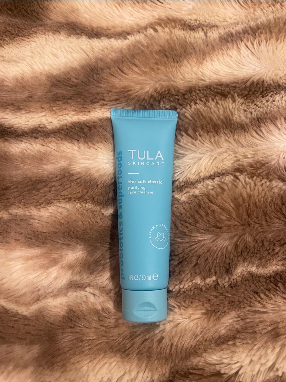 TULA Skincare Cult Classic Purifying Face Cleanser 1 FL OZ/30 ml